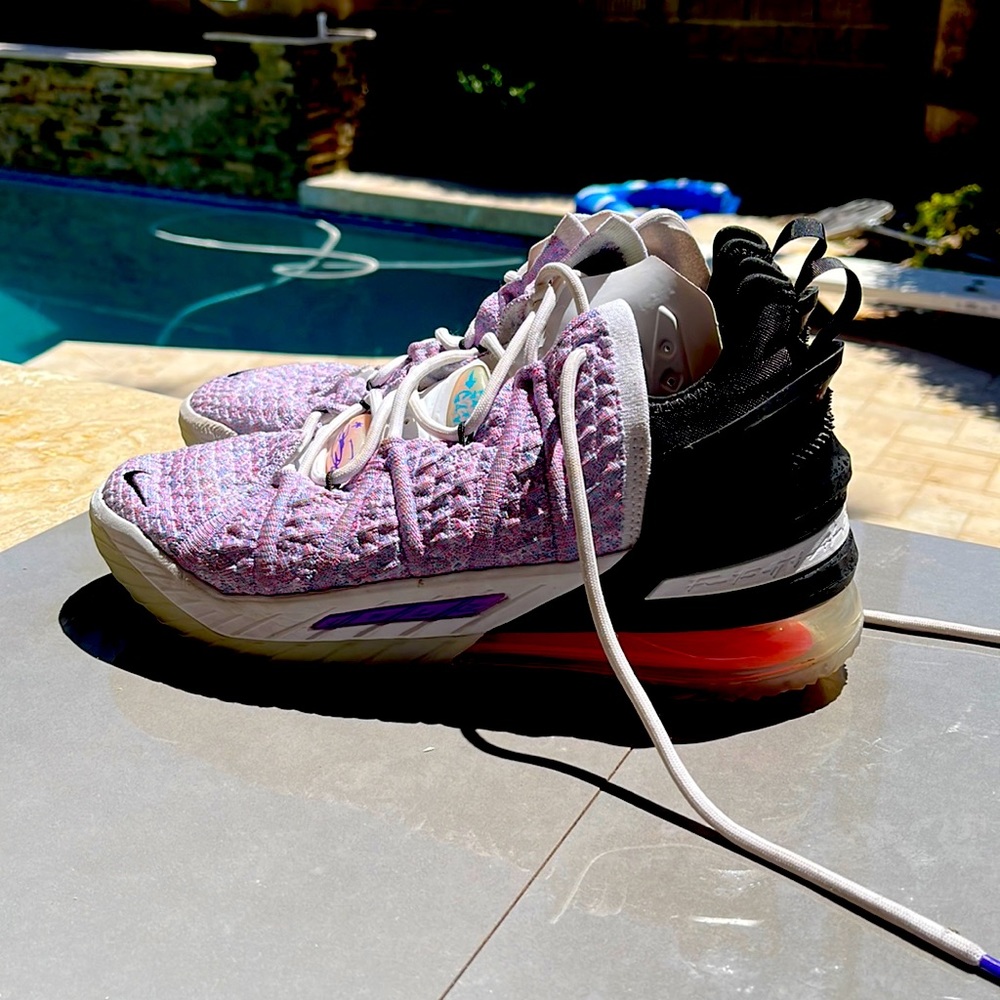 LeBron James Nike Air basketball shoe